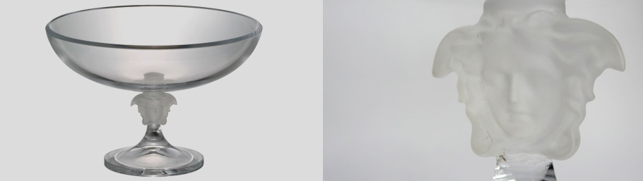 medusa crystal vase versace rosenthal1