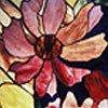 Stained glass windows in the police headquaters and school buildings by T.M. Relewska