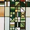 Stained glass works in public buildings