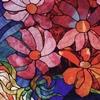 Stained glass works in residential buildings