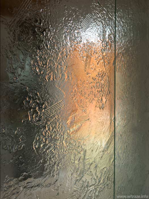 drzwi przesuwne szklane artystyczne szklo w architekturze bezbarwne fakturowane witraze warszawa7