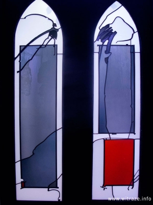 &quot;Painted by glass. Made in Germany.&quot; Best artistic &amp; stained glass works from Derix studio in Krosno, Poland