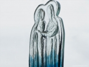"Visitation" Glass Statuette