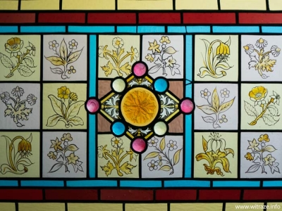 Victorian style stained glass - repair