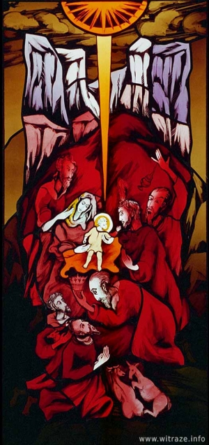 Window 6 Scene 3 - Adoration of the Magi