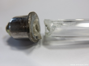 Crystal glass chandelier repair