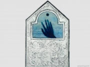 Resurrection of the body - art glass statuette