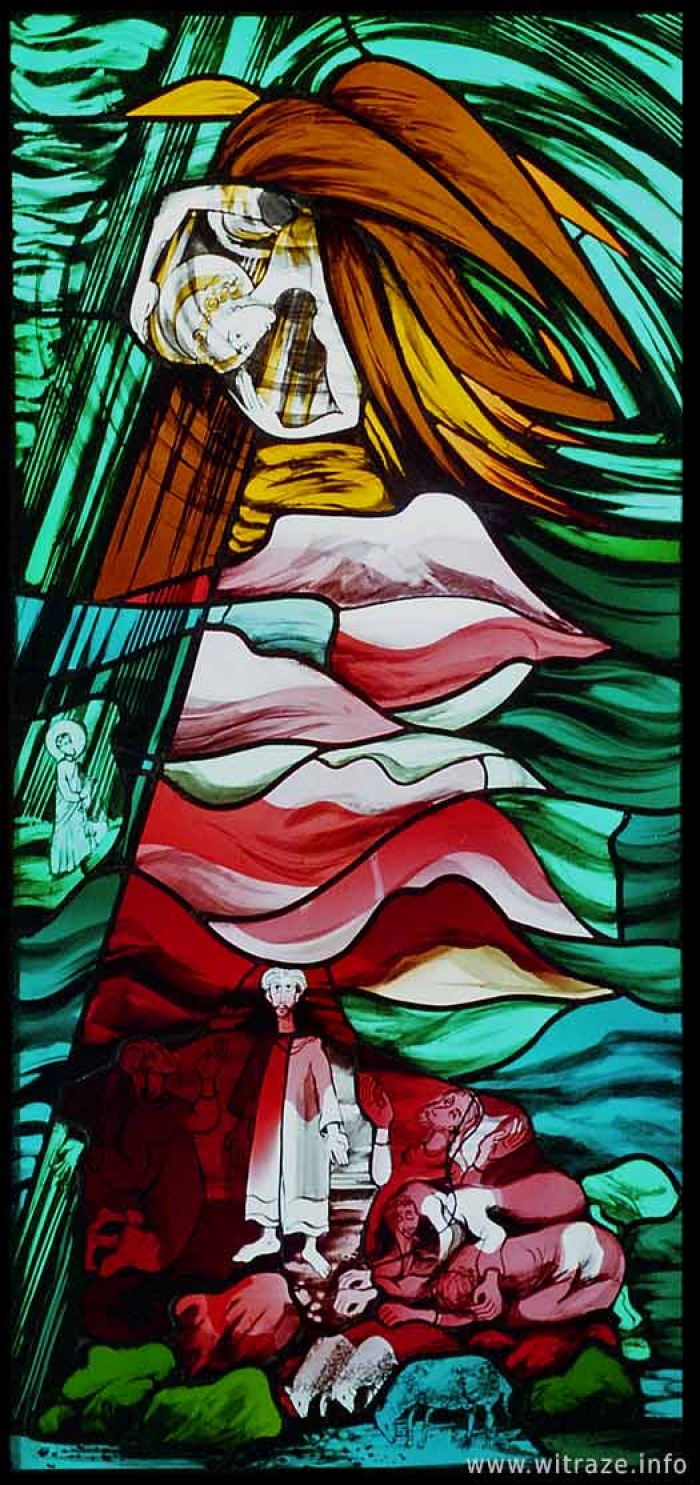 Okno 4 - obraz 5 - Anioł i pasterze