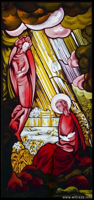 Window 5 Scene 3 - Annunciation Scene