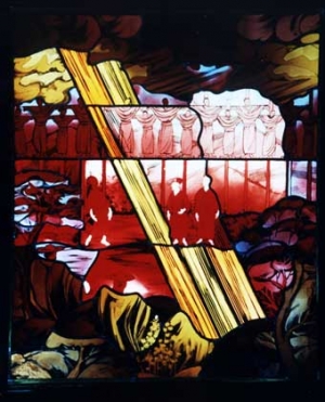 Okno na chórze prawe - obraz 3 - Sylwetki Męczenników