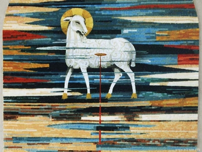God&#039;s Lamb - venetian mosaic