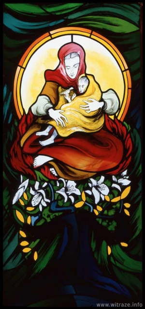 Okno 2 - obraz 6 - Maryja z Chrystusem