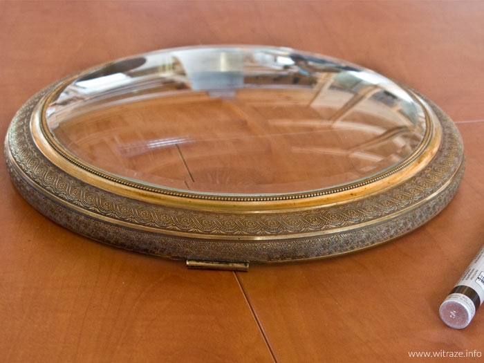 Spherical Curved Glass for the Clock