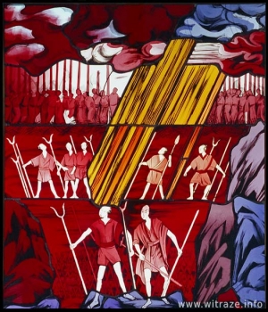 Okno na chórze lewe - obraz 3 - Sylwetki Męczenników
