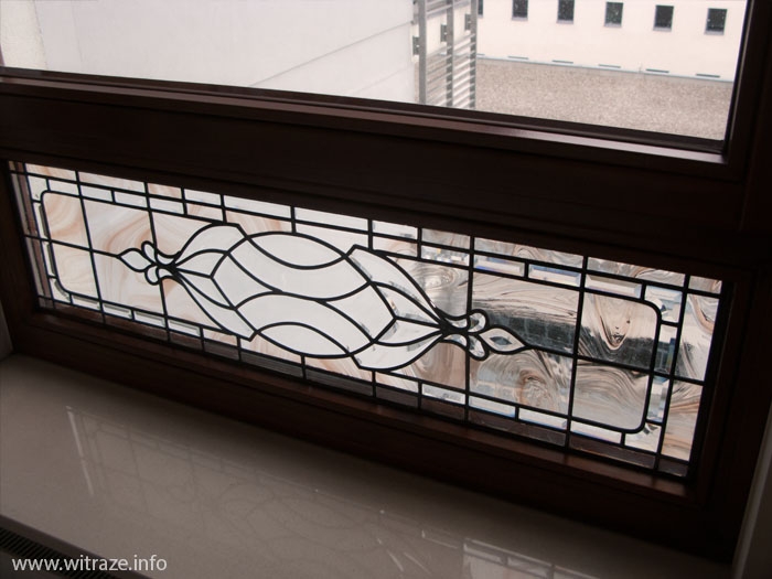 Stained Glass Window in Bedroom