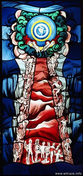 Okno 11 - obraz 3 - Obcowanie Świętych