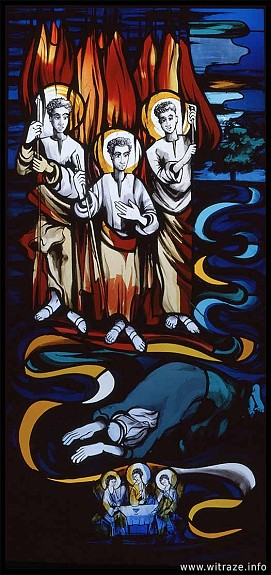 Okno 1 - obraz 3 Jahwe w gościnie u Abrahama