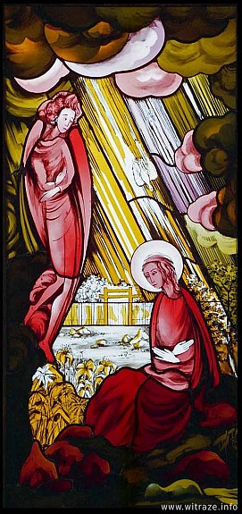 Window 5 Scene 3 - Annunciation Scene