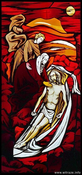 Window 7 Scene 5 - Entombment of Christ